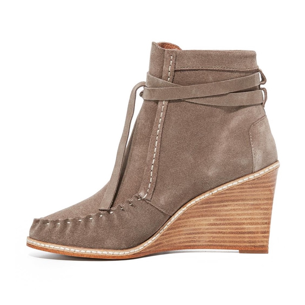 Anthropologie Matiko Suede Wedges